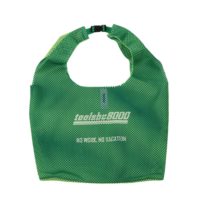 Libero (Raw Cutting Beach Bag) Court Green